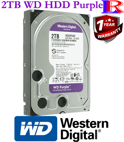 2TB WD purple surveillance hdd for cctv and computer 2TB WD purple surveillance hdd for cctv and computer
