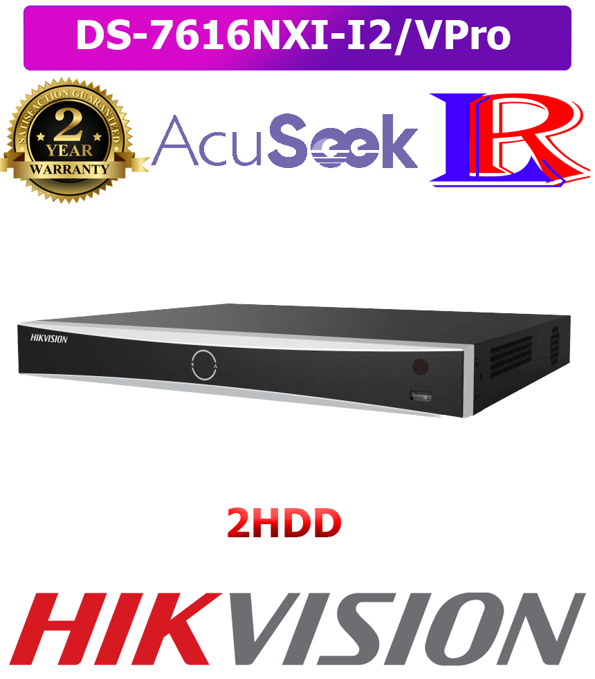 Hikvision license plate 4K ANPR NVR DS-7616NXI-I2/VPro Hikvision license plate 4K ANPR NVR DS-7616NXI-I2/VPro