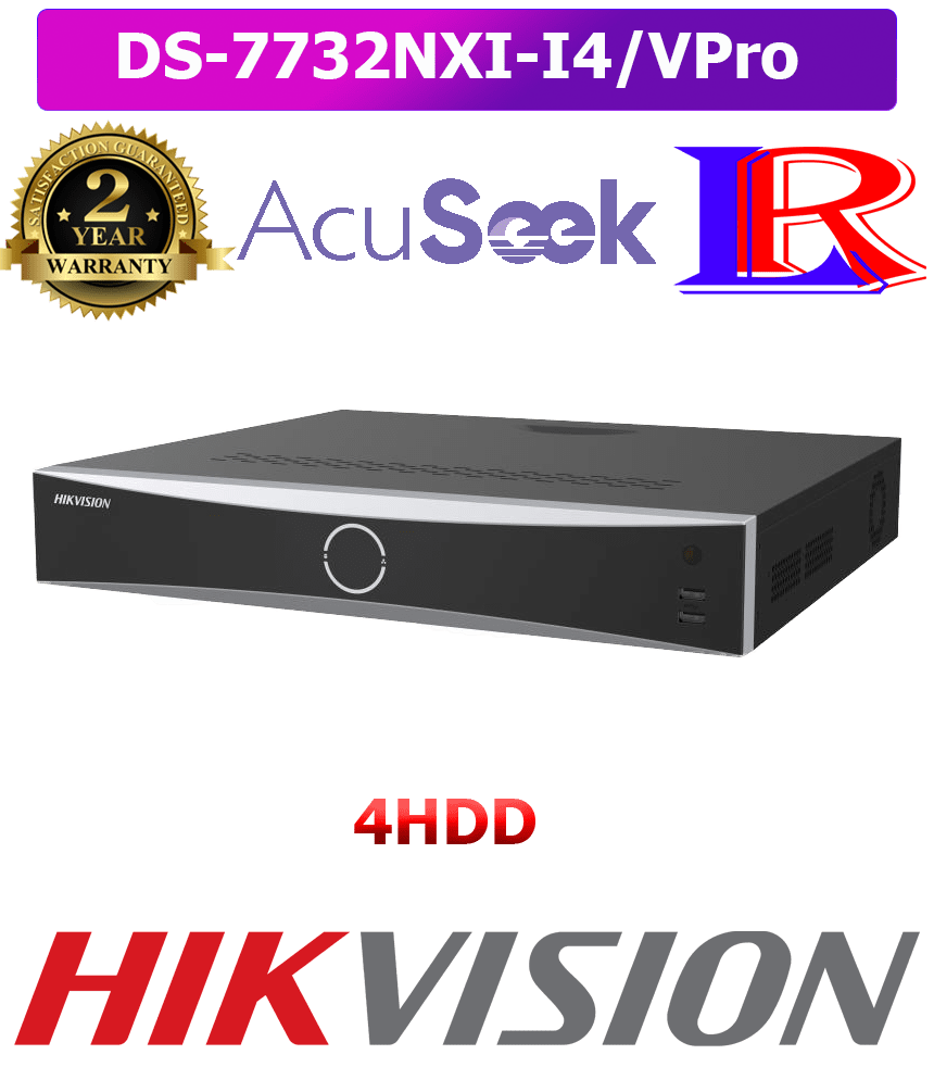 Hikvision AcuSense Technology and enabled AcuSearch function NVR DS-7732NXI-I4/VPro Hikvision AcuSense Technology and enabled AcuSearch function NVR DS-7732NXI-I4/VPro