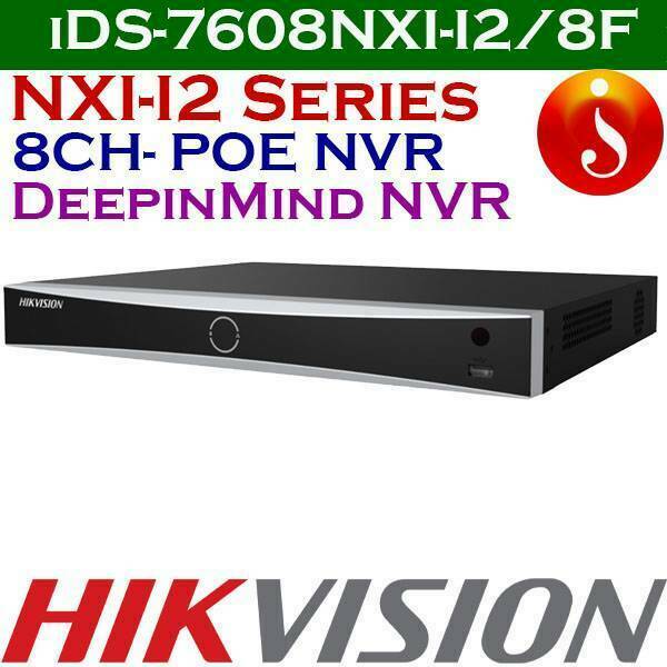 iDS-7608NXI-I2/8F best value face recognition nvr 1 iDS-7608NXI-I2/8F