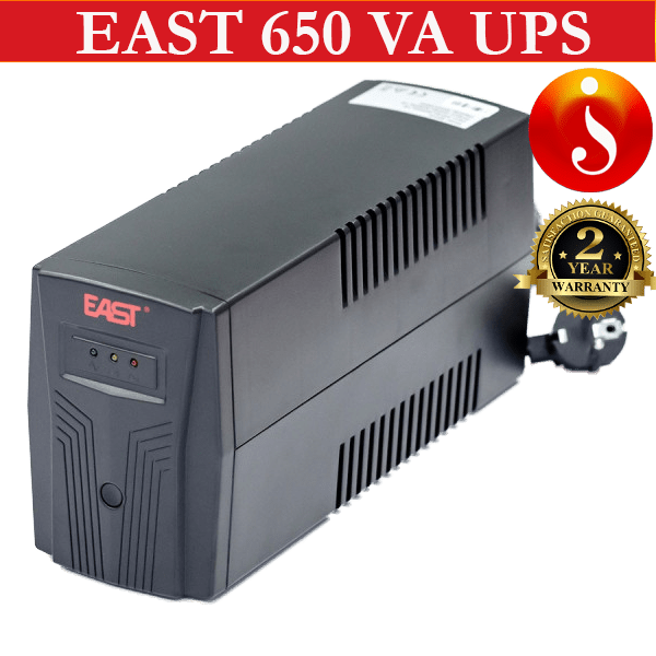East Microprocessor-based digital control 650VA UPS 1 East Microprocessor-based digital control 650VA UPS