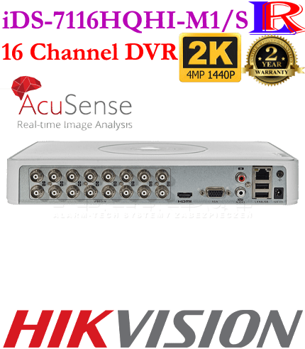 16 channel acusense dvr iDS-7116HQHI-M1/S 16 channel acusense dvr iDS-7116HQHI-M1/S