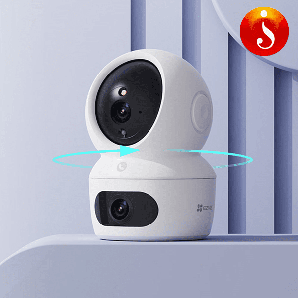 Ezviz H7C Dual-Lens 2K 4mpPan Tilt Wi-Fi two way audio colorvu Camera 4 Ezviz H7C Dual-Lens 2K 4mpPan Tilt Wi-Fi two way audio colorvu Camera - Image 4