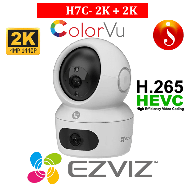Ezviz H7C Dual-Lens 2K 4mpPan Tilt Wi-Fi two way audio colorvu Camera 1 Ezviz H7C Dual-Lens 2K 4mpPan Tilt Wi-Fi two way audio colorvu Camera