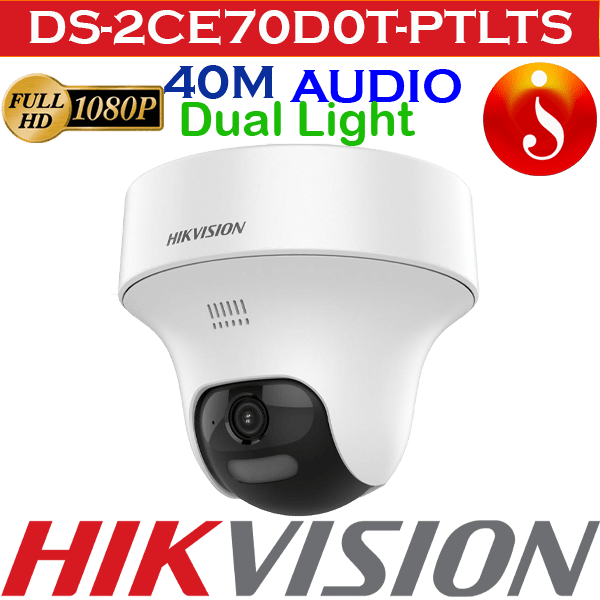 Two Way Audio Pan Tilt Hikvision Camera DS-2CE70D0T-PTLTS 1 Two Way Audio Pan Tilt Hikvision Camera DS-2CE70D0T-PTLTS