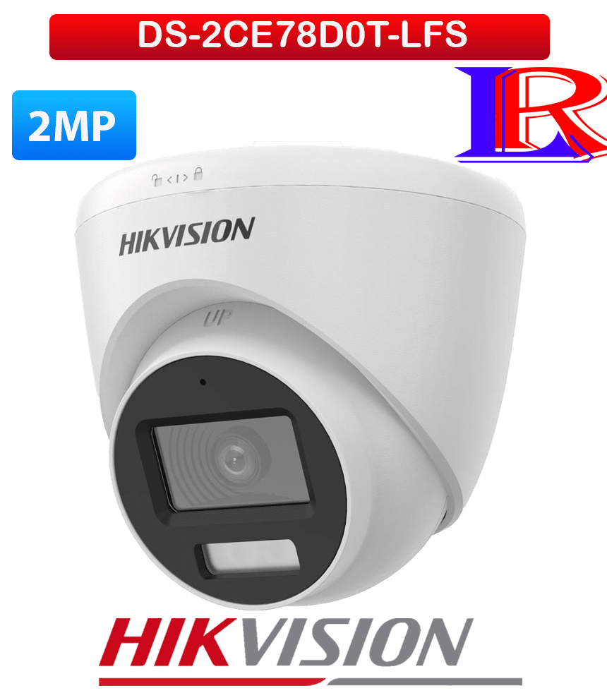 Hikvision 2MP Smart dual Light Audio 40M Dome Camera DS-2CE78D0T-LFS Hikvision 2MP Smart dual Light Audio 40M Dome Camera DS-2CE78D0T-LFS