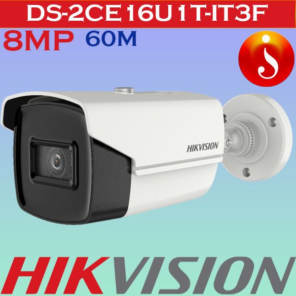 High Quality 4K DS-2CE16U1T-IT3F 1 DS-2CE16U1T-IT3F Hikvision 8mp bullet camera