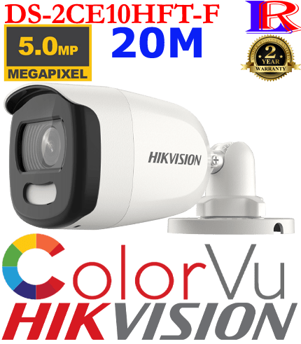 Hikvision 5MP colorvu Camera DS-2CE10HFT-F Hikvision 5MP colorvu Camera DS-2CE10HFT-F