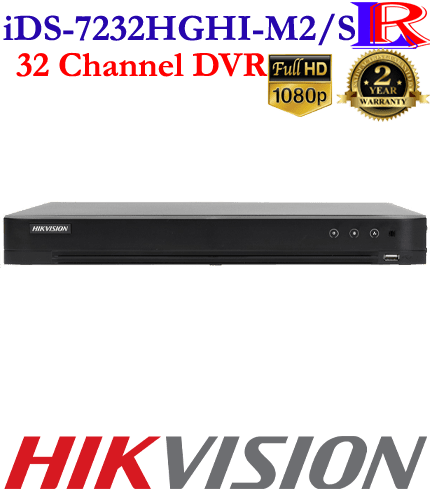 Hikvision 32 Channel DVR iDS-7232HGHI-M2/S Hikvision 32 Channel DVR iDS-7232HGHI-M2/S