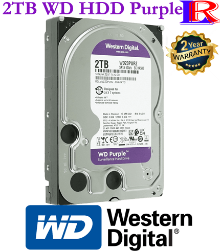 Western Digital WD Purple 2TB surveillance Hard Disk Drive Western Digital WD Purple 2TB surveillance Hard Disk Drive
