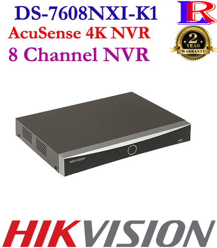 Hikvision facial recognition 4K 8 channel nvr DS-7608NXI-K1 Hikvision facial recognition 4K 8 channel nvr DS-7608NXI-K1