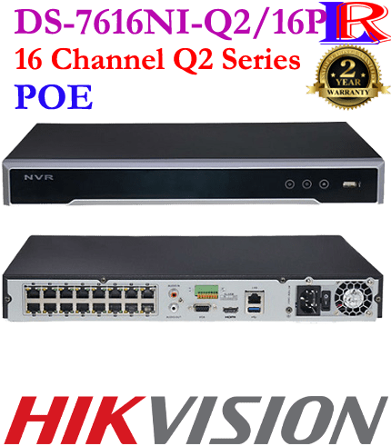 Amazing 16 channel poe NVR DS-7616NI-Q2/16P Amazing 16 channel poe NVR DS-7616NI-Q2/16P