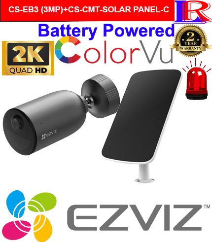 Best EZVIZ EB3 Wifi Smart Home 3MP Camera Sale With Solar Panel Battery Best EZVIZ EB3 Wifi Smart Home 3MP Camera Sale With Solar Panel Battery