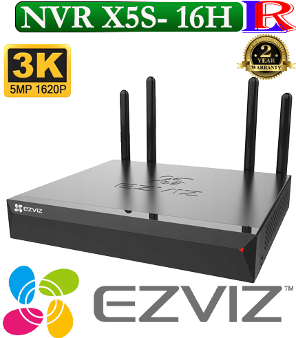 Ezviz X5S-16H 16 channel Wireless NVR support 5 Megapixel 16 wifi IPC Ezviz X5S-16H 16 channel Wireless NVR support 5 Megapixel 16 wifi IPC
