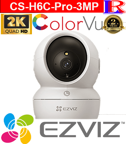 Excellent quality Ezviz H6C pro 3MP 2K pan Tilt 360 rotate AI colorvu camera Excellent quality Ezviz H6C pro 3MP 2K pan Tilt 360 rotate AI colorvu camera