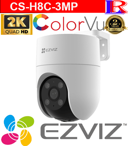 EZVIZ H8C Pro 3MP Pan Tilt Human Detection AI Auto Tracking Wi-Fi camera EZVIZ H8C Pro 3MP Pan Tilt Human Detection AI Auto Tracking Wi-Fi camera