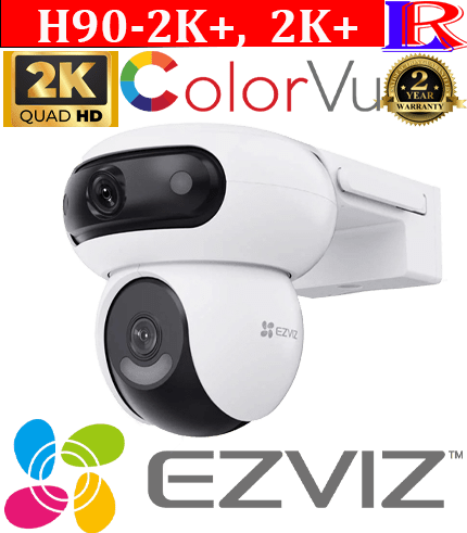High quality EZVIZ H90 Dual Lens Dual Rotations 2K Pan Tilt 4mp Wi-Fi Camera High quality EZVIZ H90 Dual Lens Dual Rotations 2K Pan Tilt 4mp Wi-Fi Camera