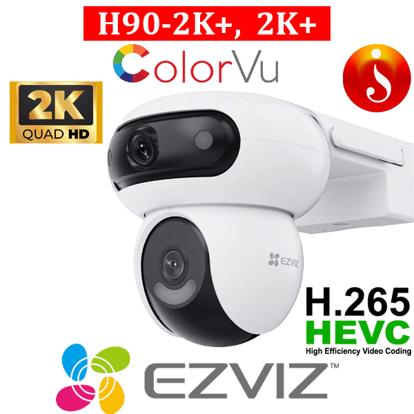 EZVIZ H90 Dual Lens Dual Rotations 2K Pan Tilt 4mp Wi-Fi Camera Sale (Copy) 1 EZVIZ H90 Dual Lens Dual Rotations 2K Pan Tilt 4mp Wi-Fi Camera Sale