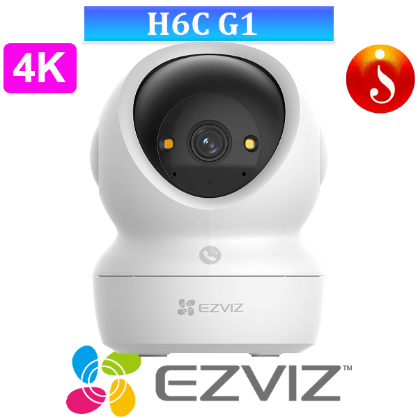 EZVIZ H6c G1 4K 8MP Pan & Tilt Wi-Fi Camera in Sri Lanka 1 EZVIZ H6c G1 4K 8MP Pan & Tilt Wi-Fi Camera in Sri Lanka