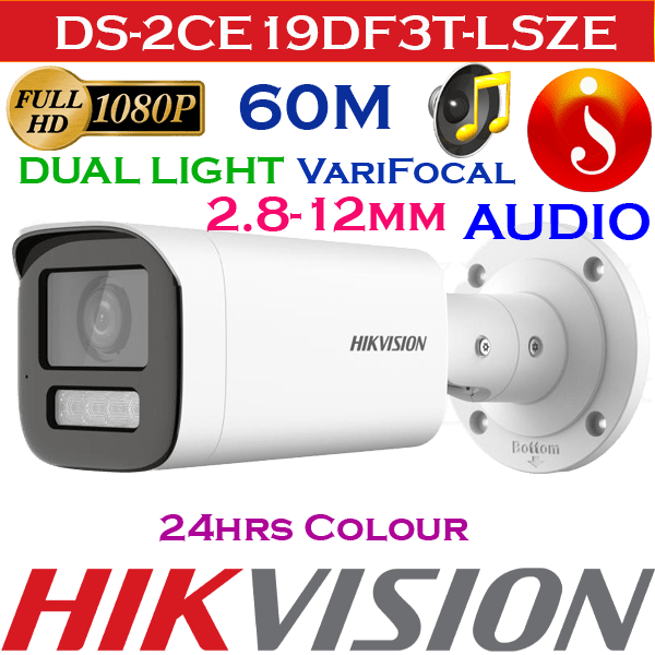 2MP Smart Hybrid Light ColorVu Varifocal Camera DS-2CE19DF3T-LSZE 1 2MP Smart Hybrid Light ColorVu Varifocal Camera DS-2CE19DF3T-LSZE